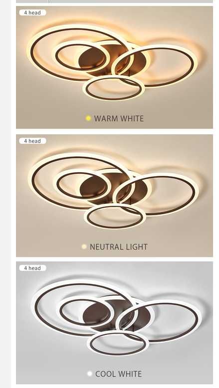Lampa led sufitowa - nowa