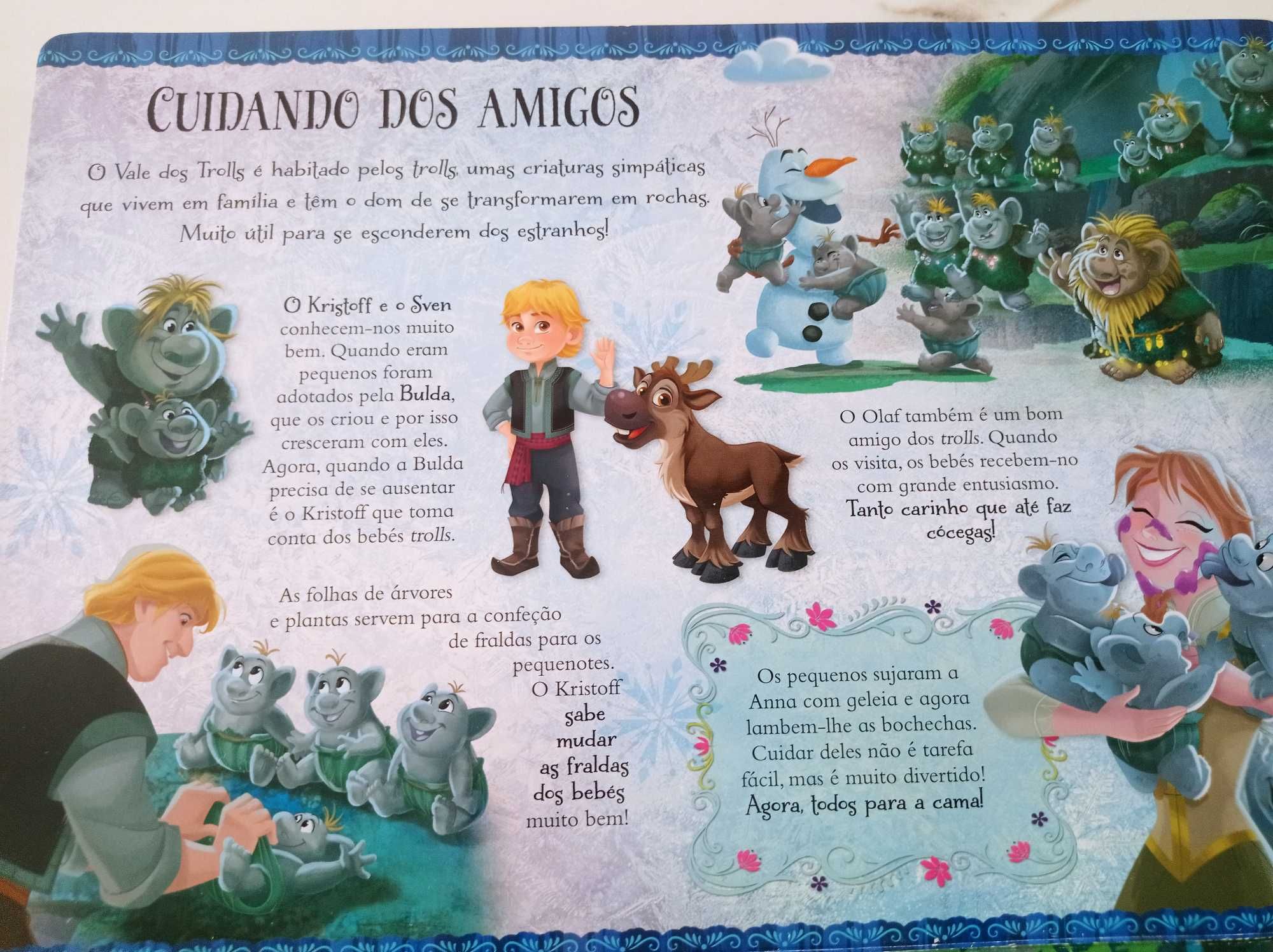 Livro da Frozen puzzle