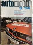 Ретро журнал "Automobil" 3/1974