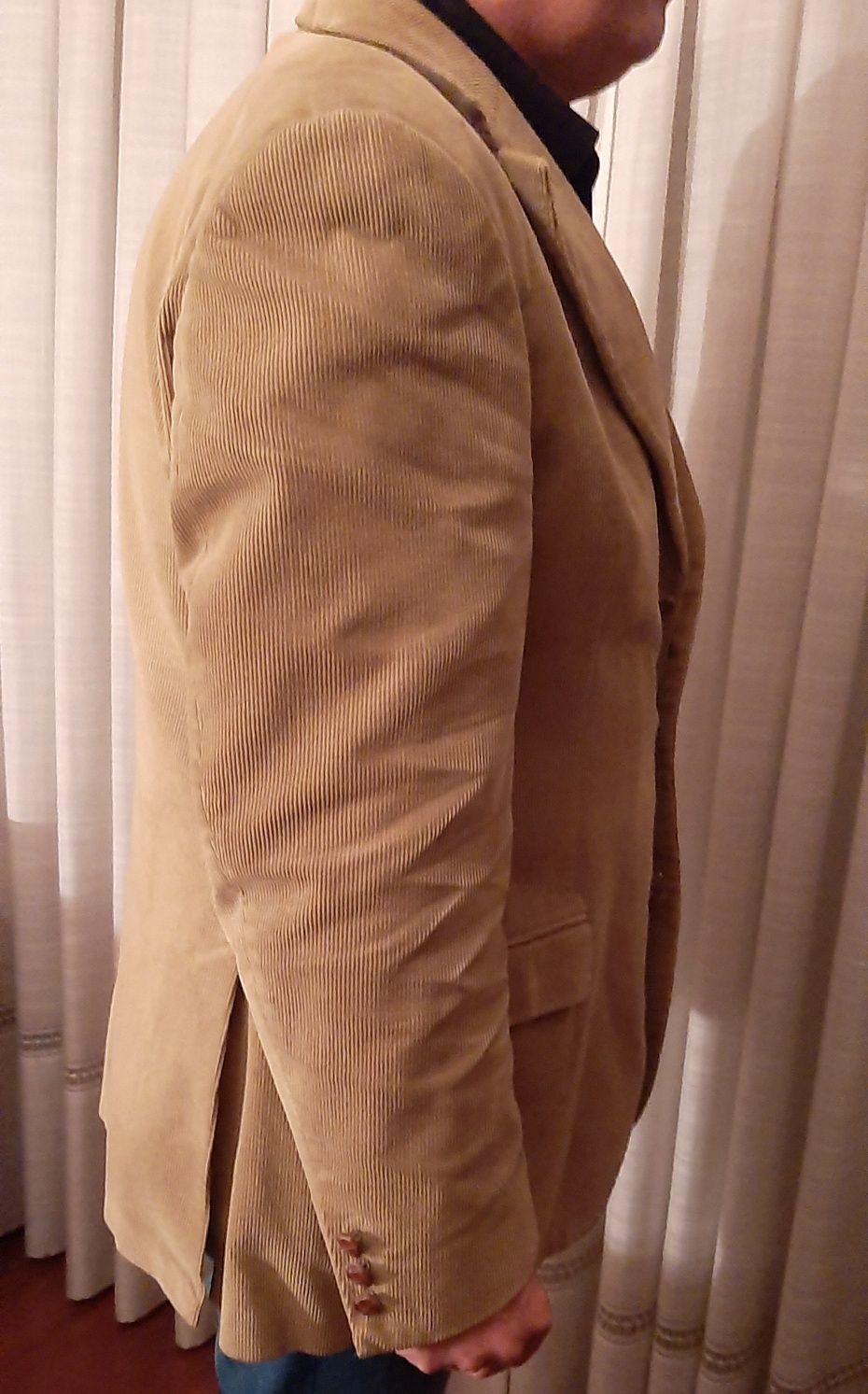 Blazer homem camel