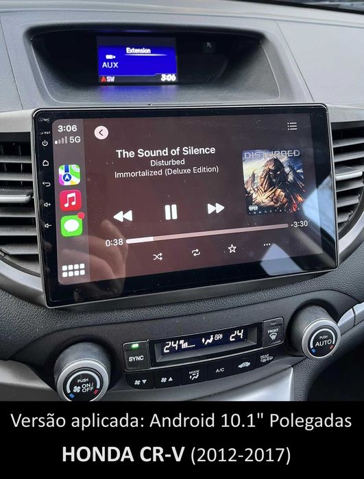 (NOVO) Rádio 2DIN • HONDA • CR-V • HR-V • Android 4+32GB CRV HRV