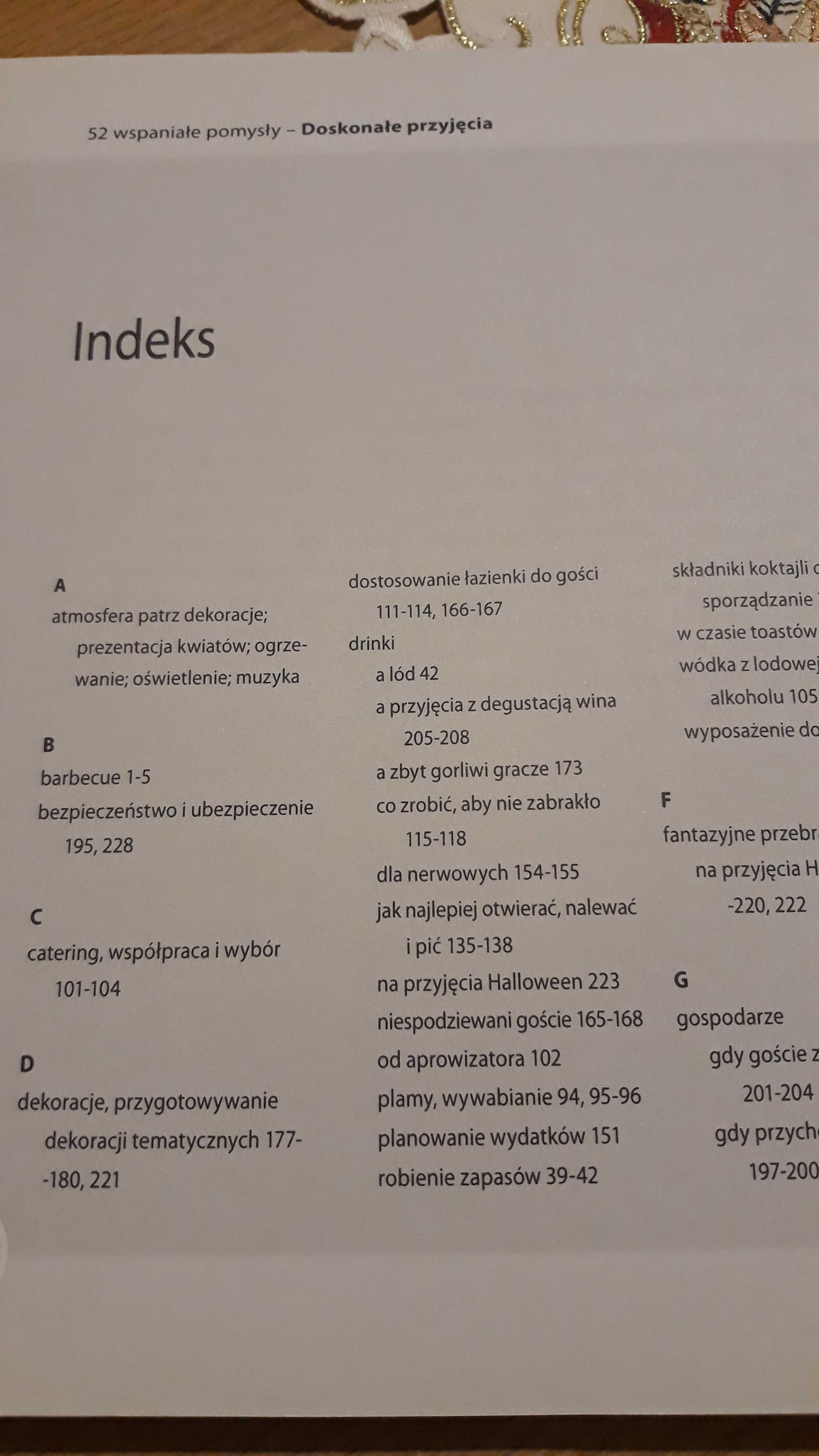 Książka - Doskonałe przyjęcia
