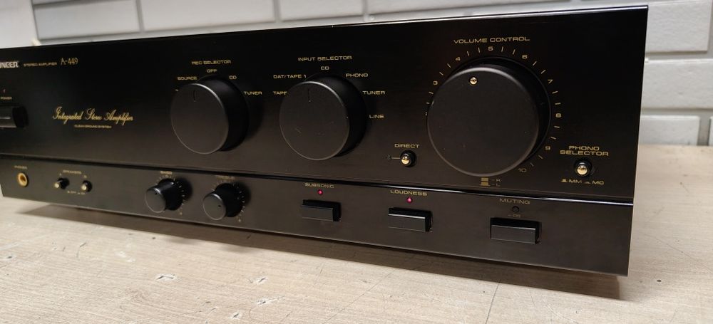 Wzmacniacz PIONEER A-449 Integrated stereo. Japan