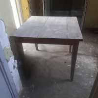 stary stół drewniany prl retro baz do renowacji
