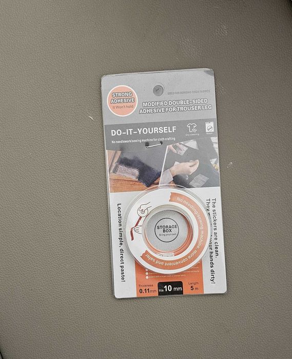 Adesivo para bainhas