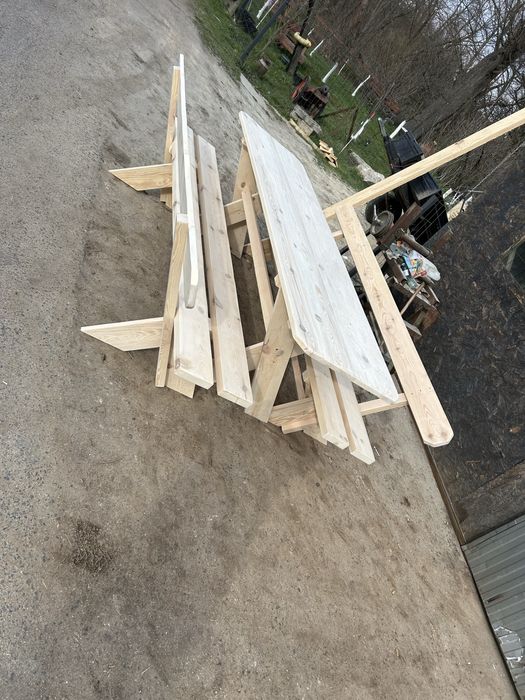 Zestawy mebli ogorodowych huśtawki piaskownice pergole donice stoły