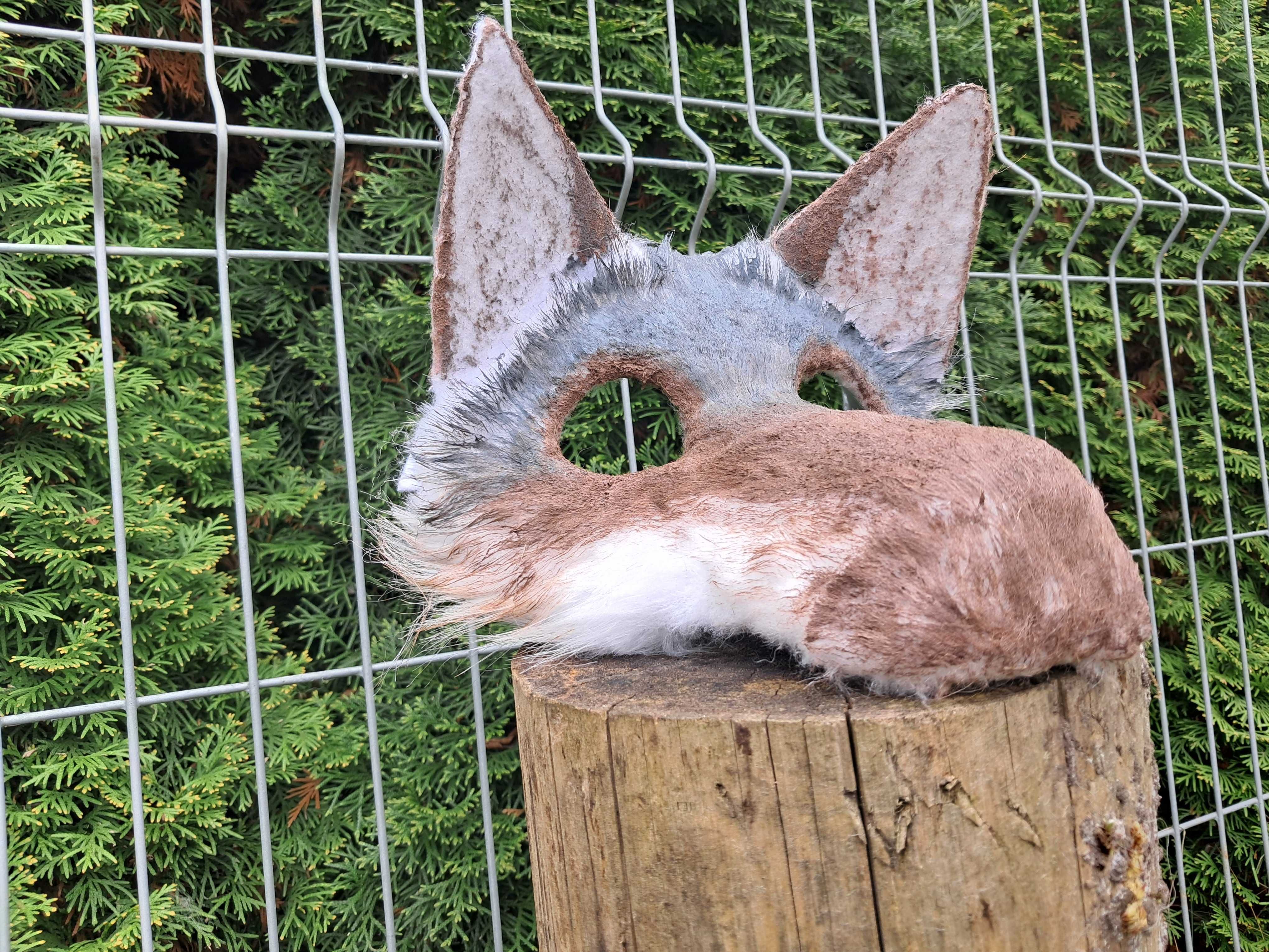 Therian - maska w stylu kojota (coyote)