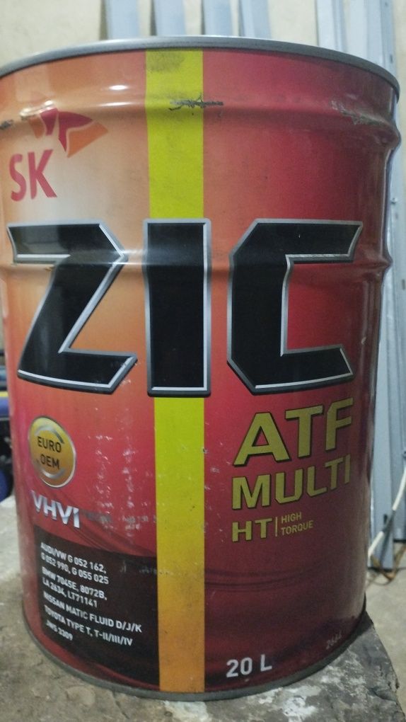 Масло ZIC Multi LF, 20 л синтетична трансмісійна олива