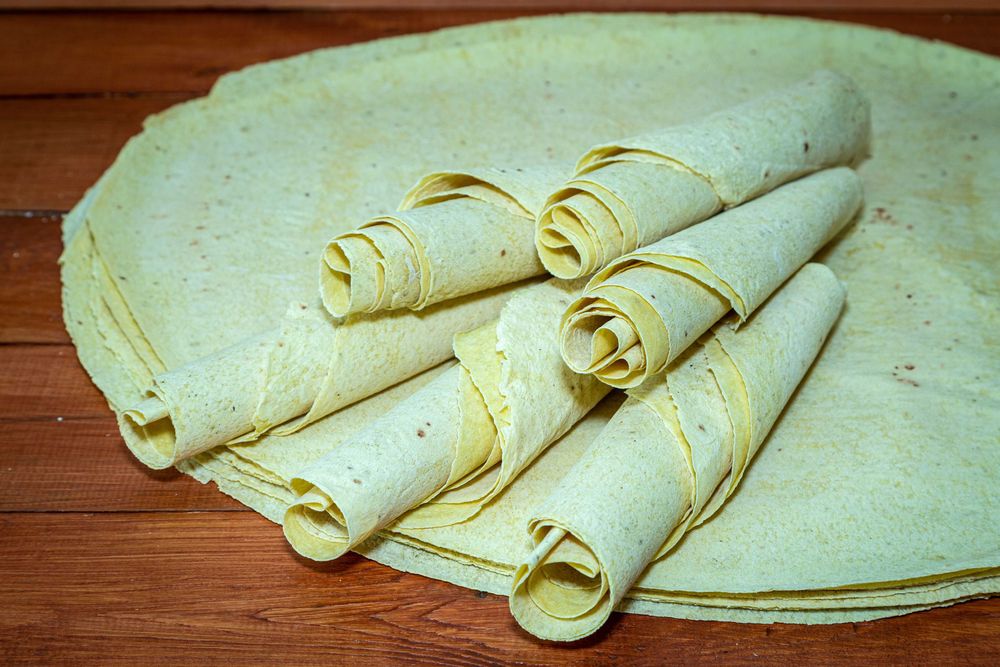 Шаурма фаст фуд лаваш- Кукурудзяний ЖОВТИЙ тонкий оптом