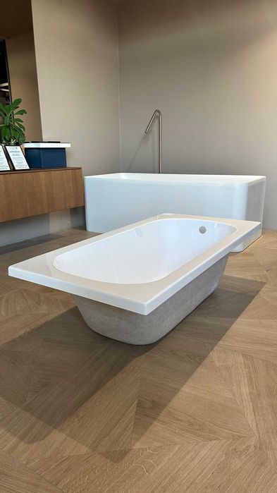 Promocja NOWA wanna do zabudowy ze stelażem 140×70 cm Galakta Antislip