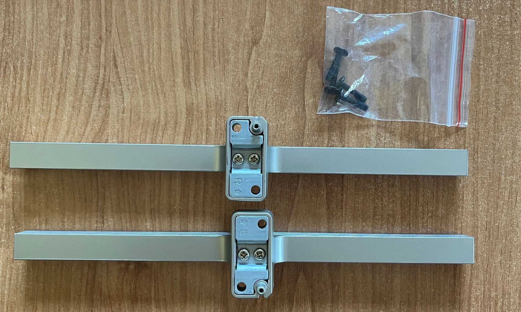 Nogi Podstawa stopki do Philips 65PUS7805 srebrne stan bdb.