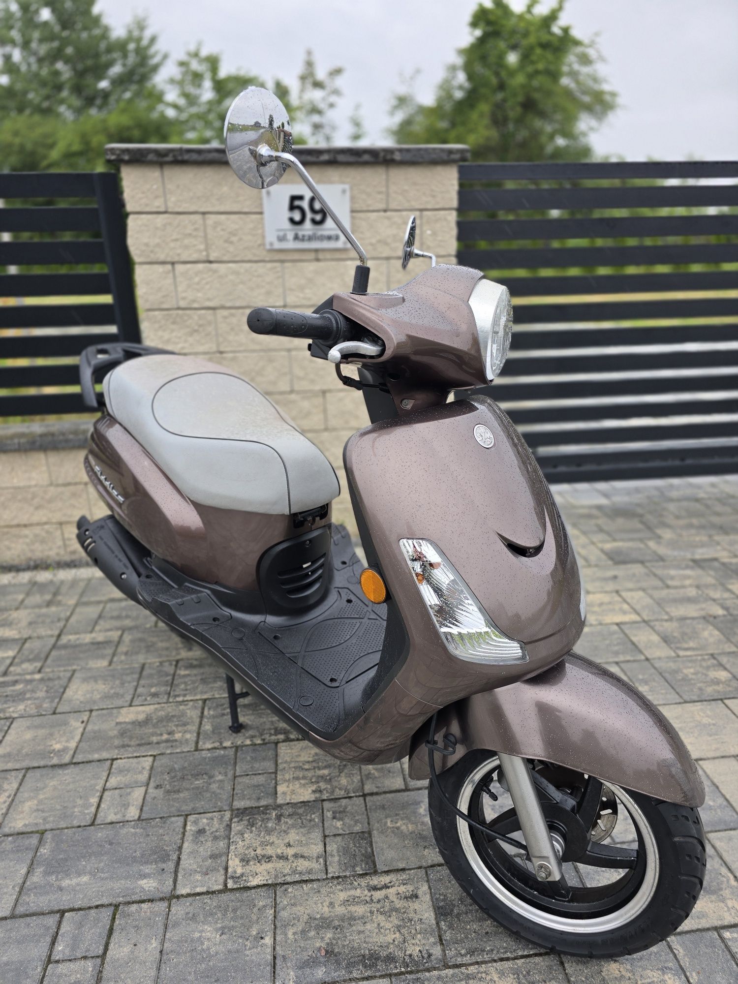 SYM Fiddle II 50cc 2018r Retro Vespa Niski Przebieg Transport Cała PL!