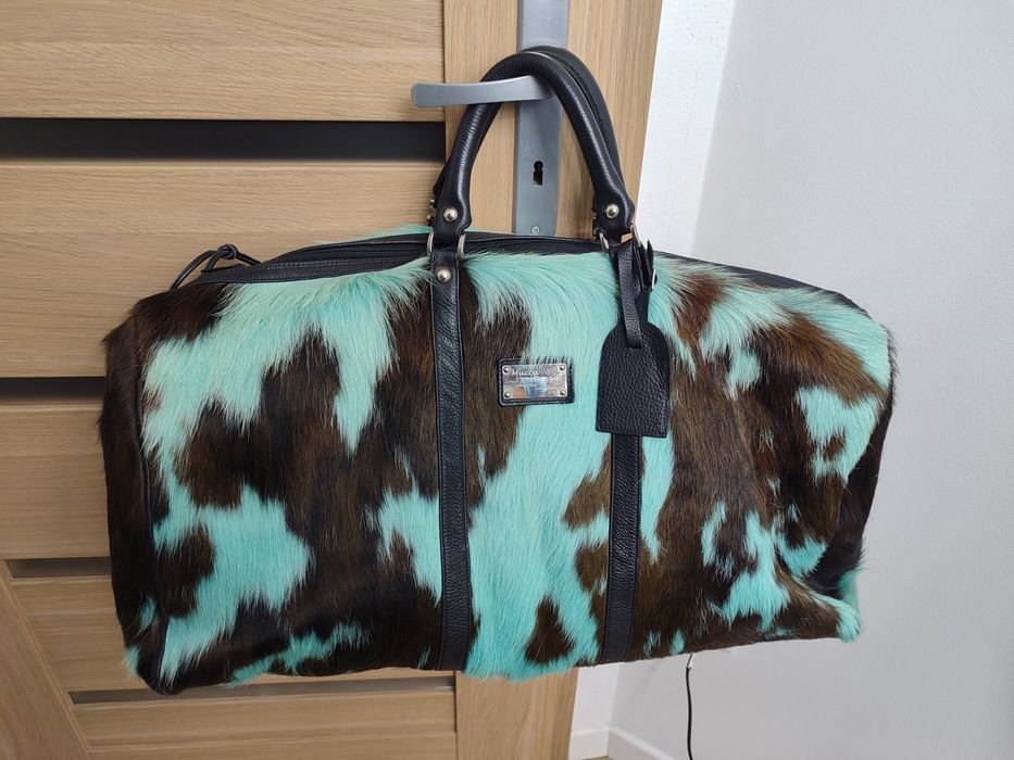 Torba Mucca Pazza włosie skóra duża