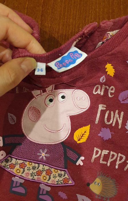 Bluza peppa pig r.68