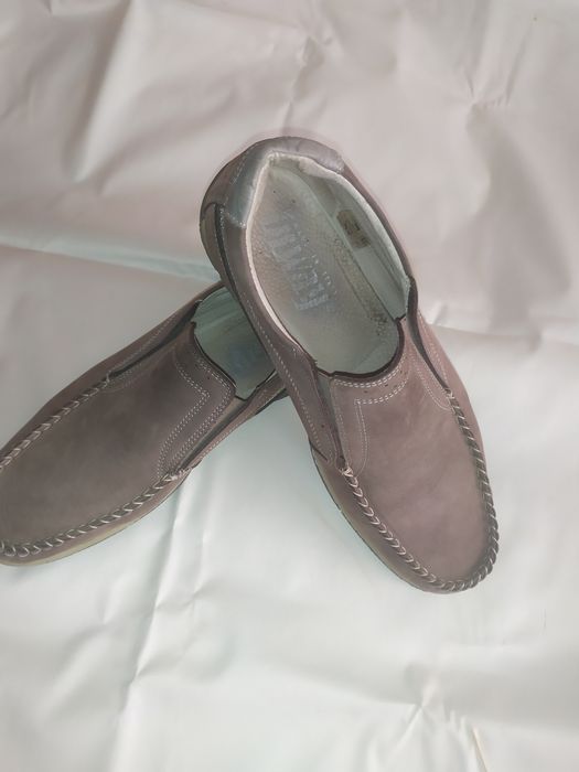 Макасини чоловічі 42-44  р  27 см по стельці ІТАЛІЯ ШКІРА