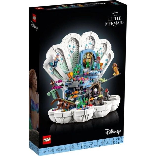 Конструктор LEGO Disney Русалочка: Морська раковина (43225)