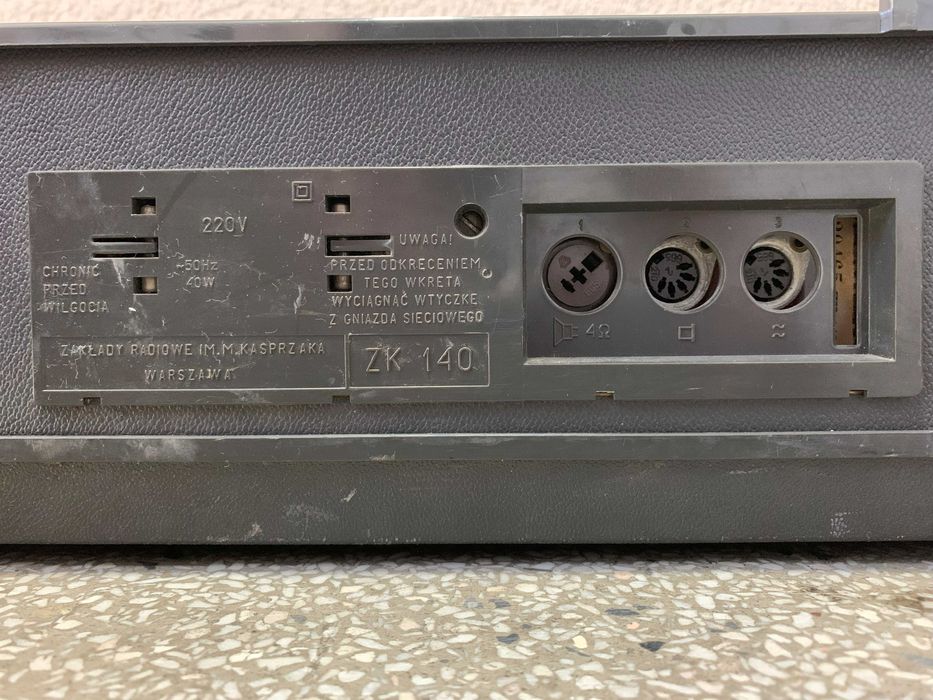 Magnetofon szpulowy GRUNDIG UNITRA ZK140 #Sprzęt po serwisie# Wysyłka