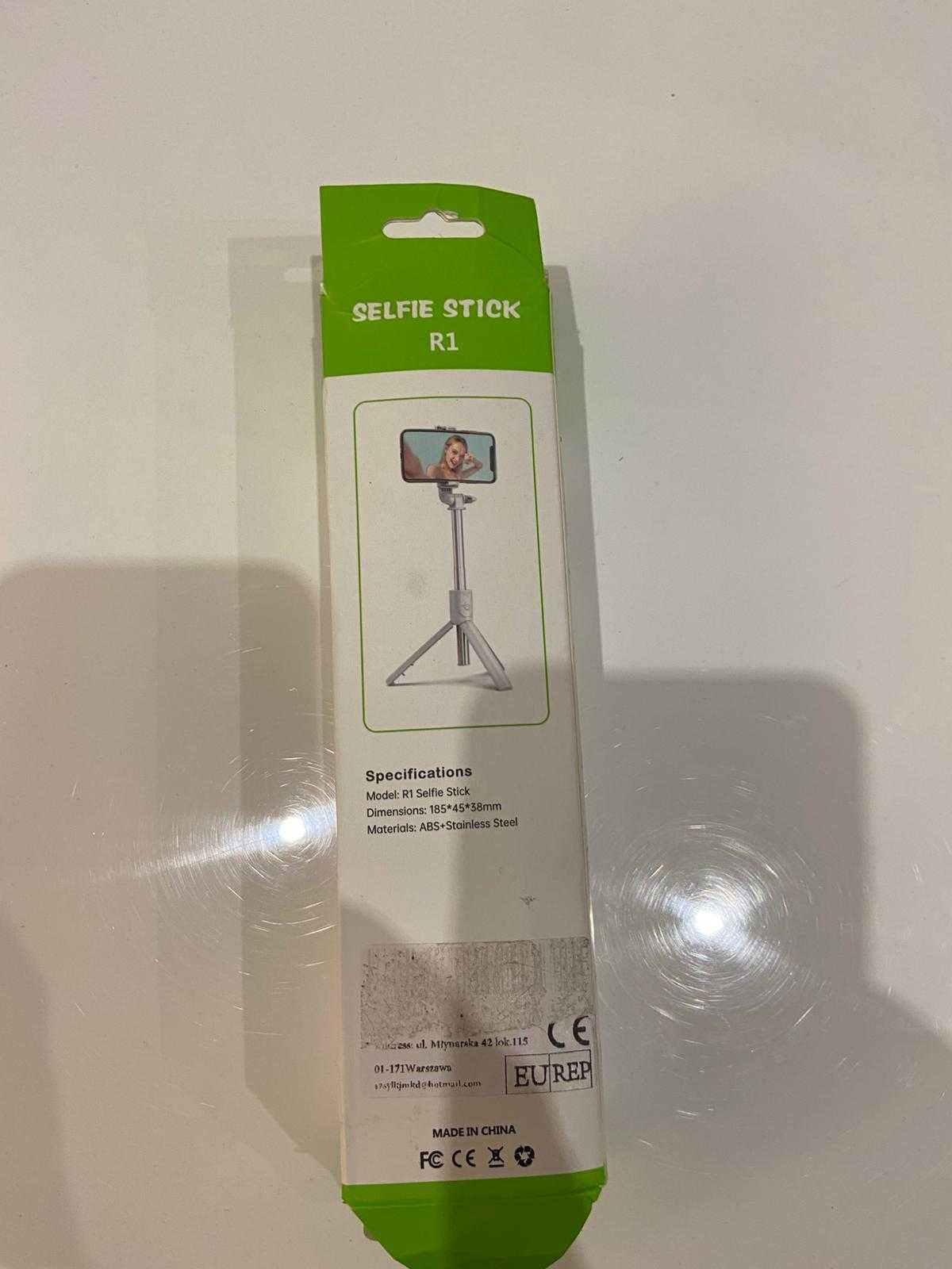 selfie stick r1 nowy biały