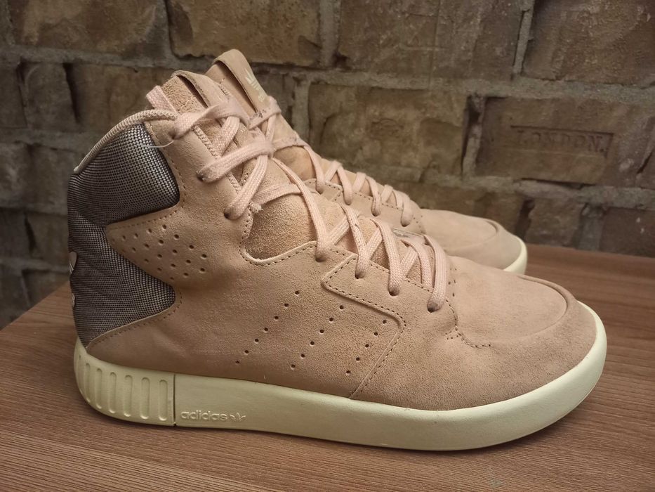 Высокие кроссовки,хайтопы Adidas Tubular Invader  размер 39