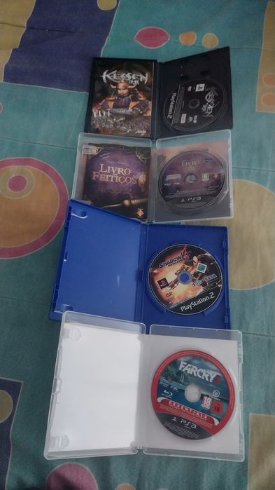 Lote 8 jogos ps2 e ps3