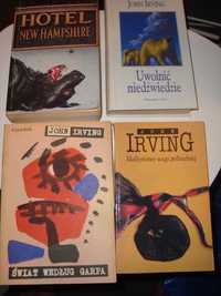 john Irving x4 Świat Według Garpa Uwolnić Niedźwiedzie hotel New Hemp