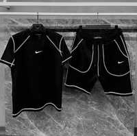 Літній чоловічий спортивний костюм Nike (шорти+футболка)