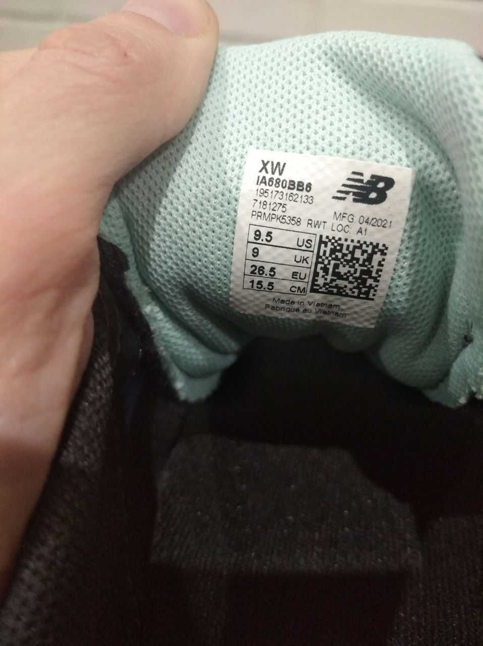 Кросівки дитячі New Balance Kid's 680 V6 9,5usa 17см. Оригінал США