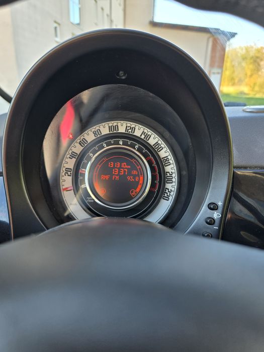 Fiat 500 szklany dach   0 rdzy