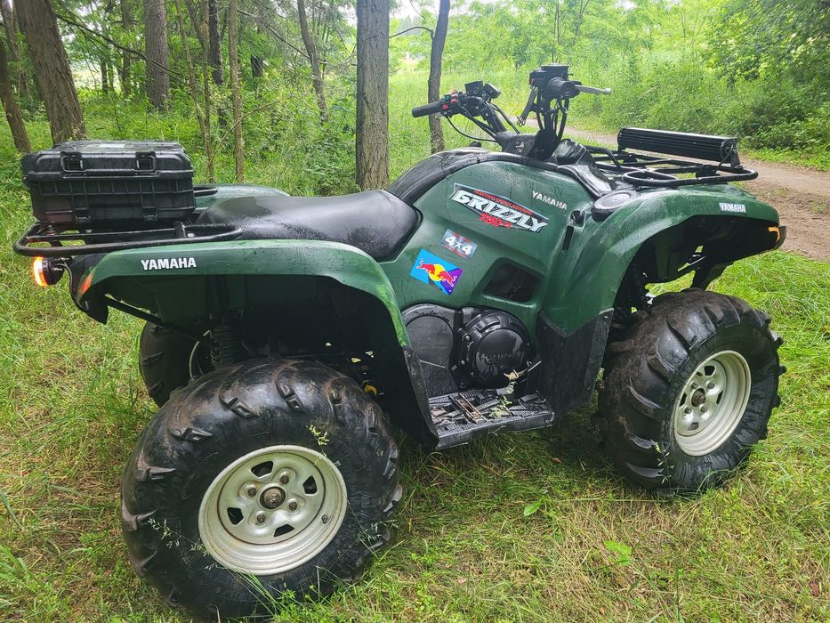 Yamaha Grizzly 700 4x4 2009 r wspomaganie ( nie can am polaris kvf )