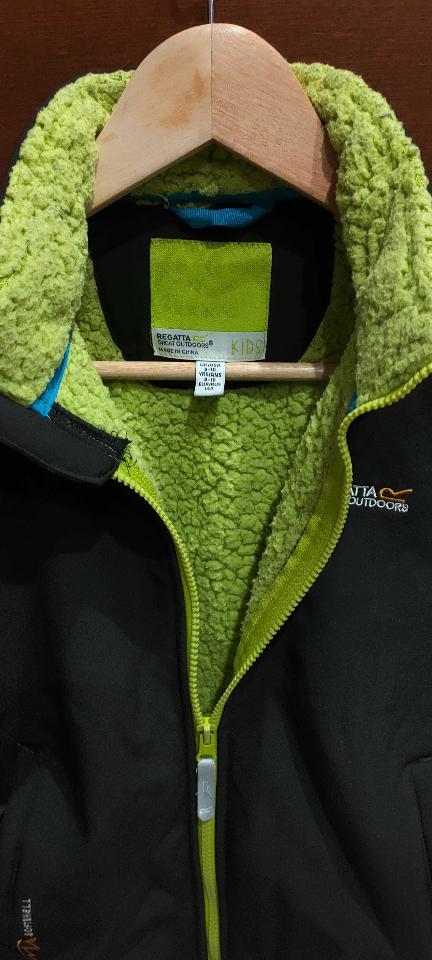 Kurtka Softshell ocieplana Regatta kids rozm.140