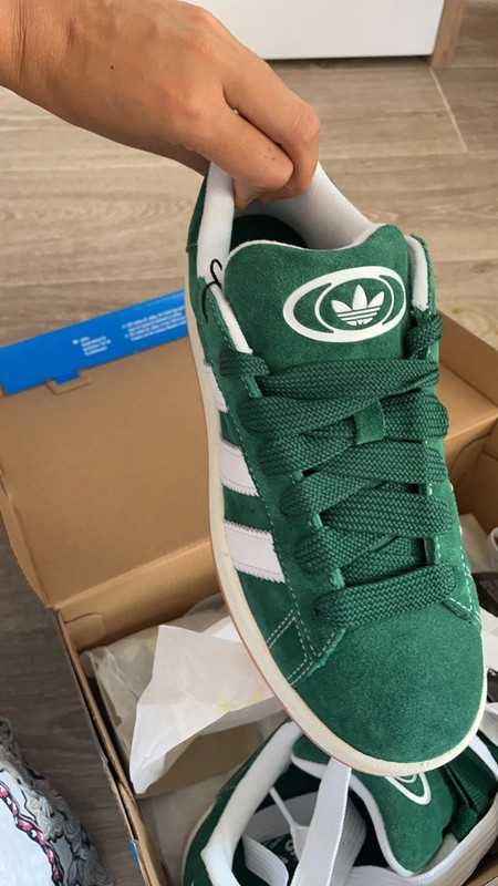 adidas Campus 00s Dark Green Cloud White 40 Oryginalny nowy