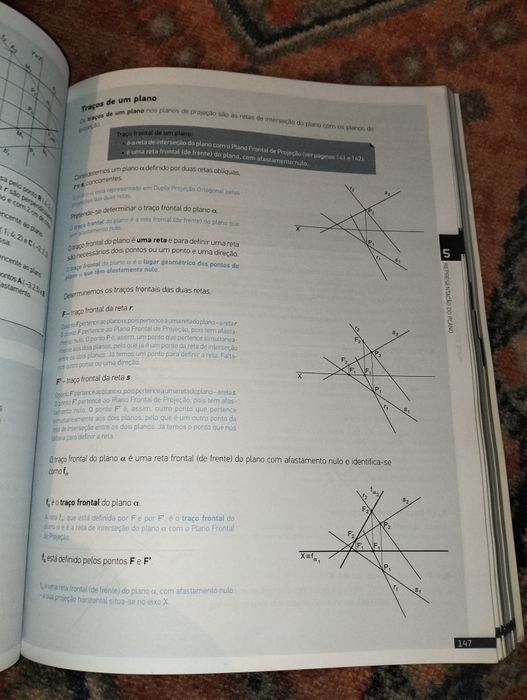 Manuais e Livros de exercícios de geometria descritiva A - 10/11° anos