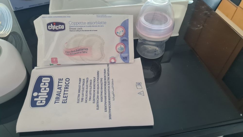 Bomba eléctrica de leite