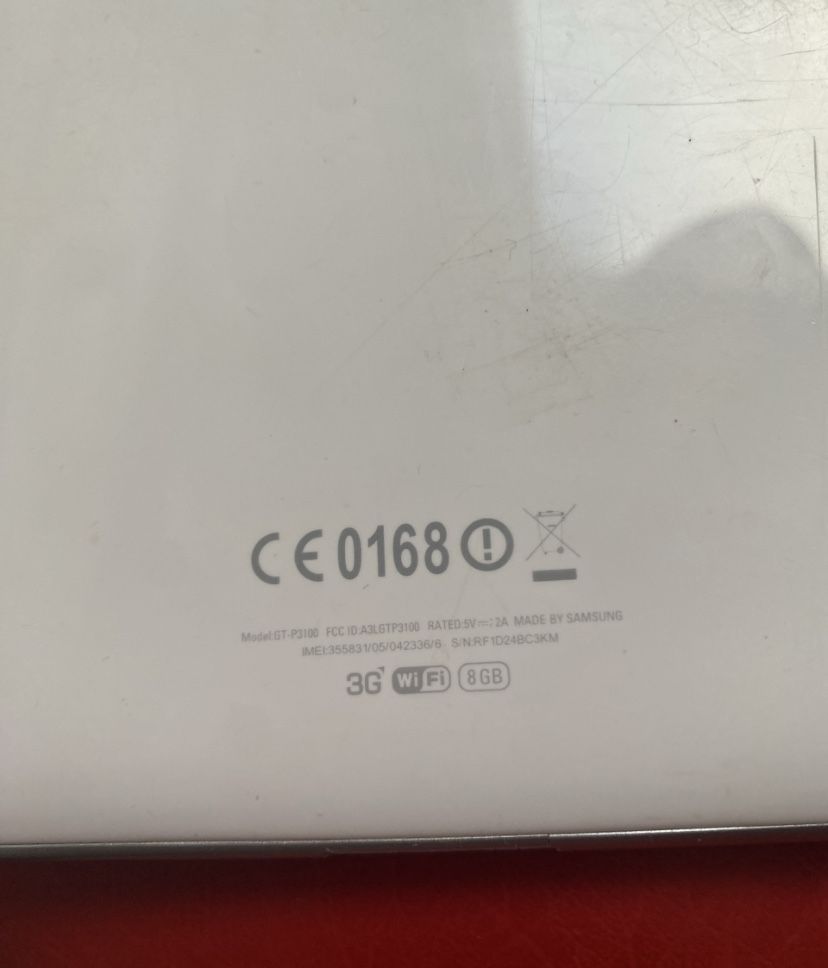 Sprzedam używany tablet Samsung GT-P3100