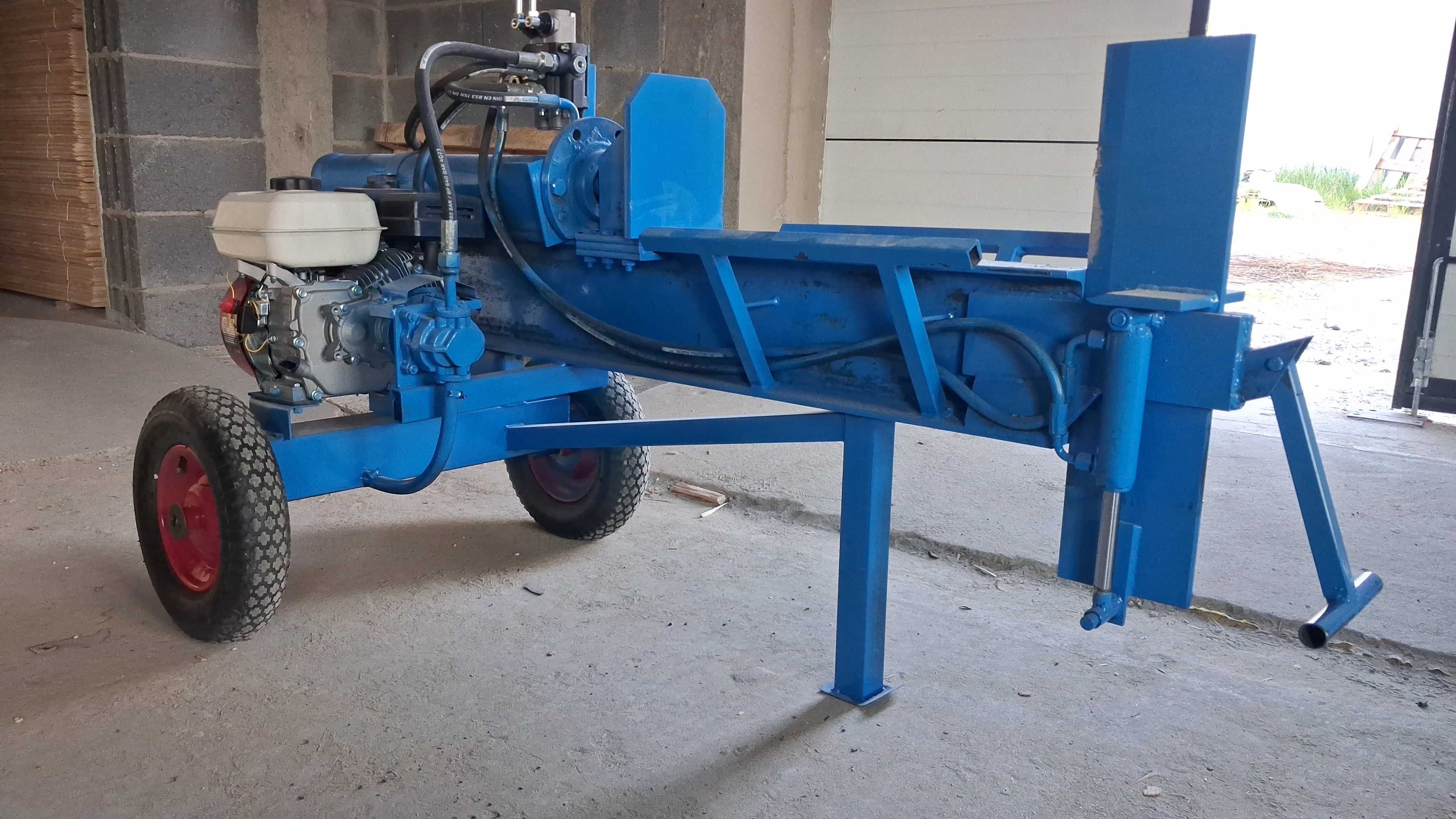 Łuparka Do Drewna  Hydrauliczna Elektryczna Łomża Transport Cały Kraj