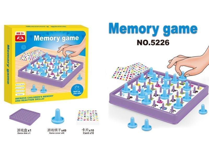 Edukacyjna Gra Memory Game Super Pamięć Gra Pamięciowa Na Pamięć Karty