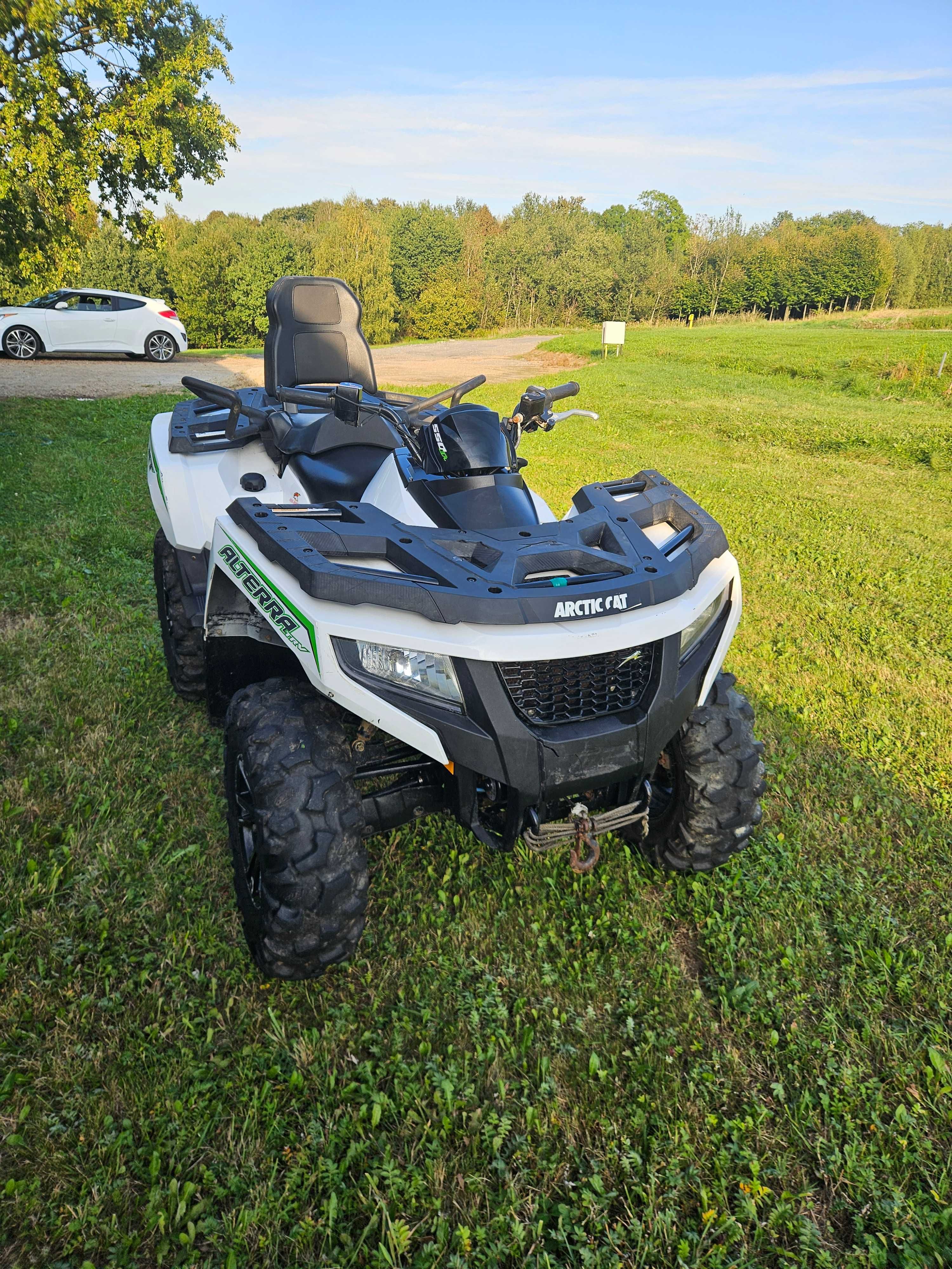 Arctic Cat Alterra TRV XT 550 4x4 2016r. Wspomaganie Long Wyciągarka
