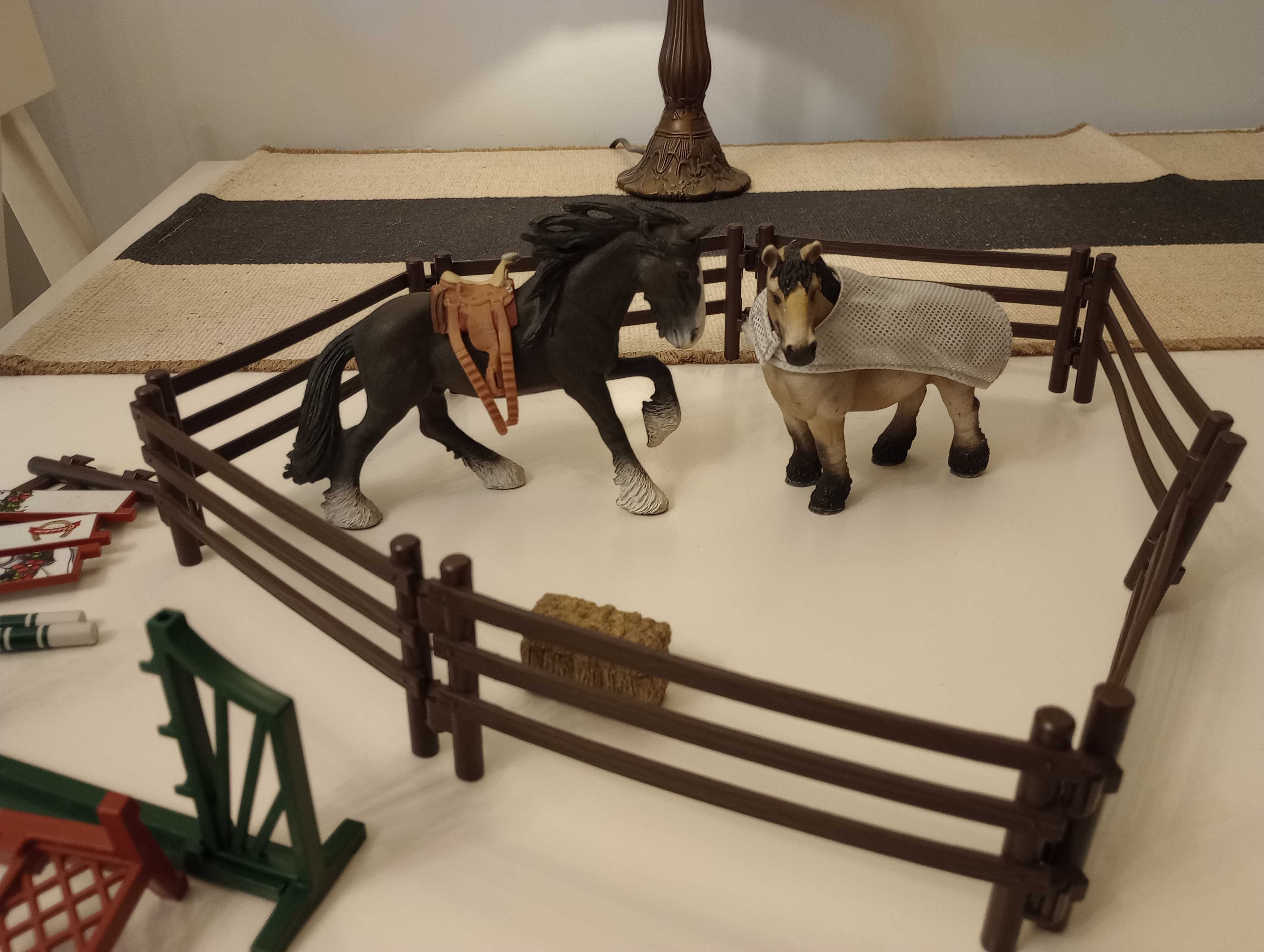 SCHLEICH koń przeszkody płotek gratis