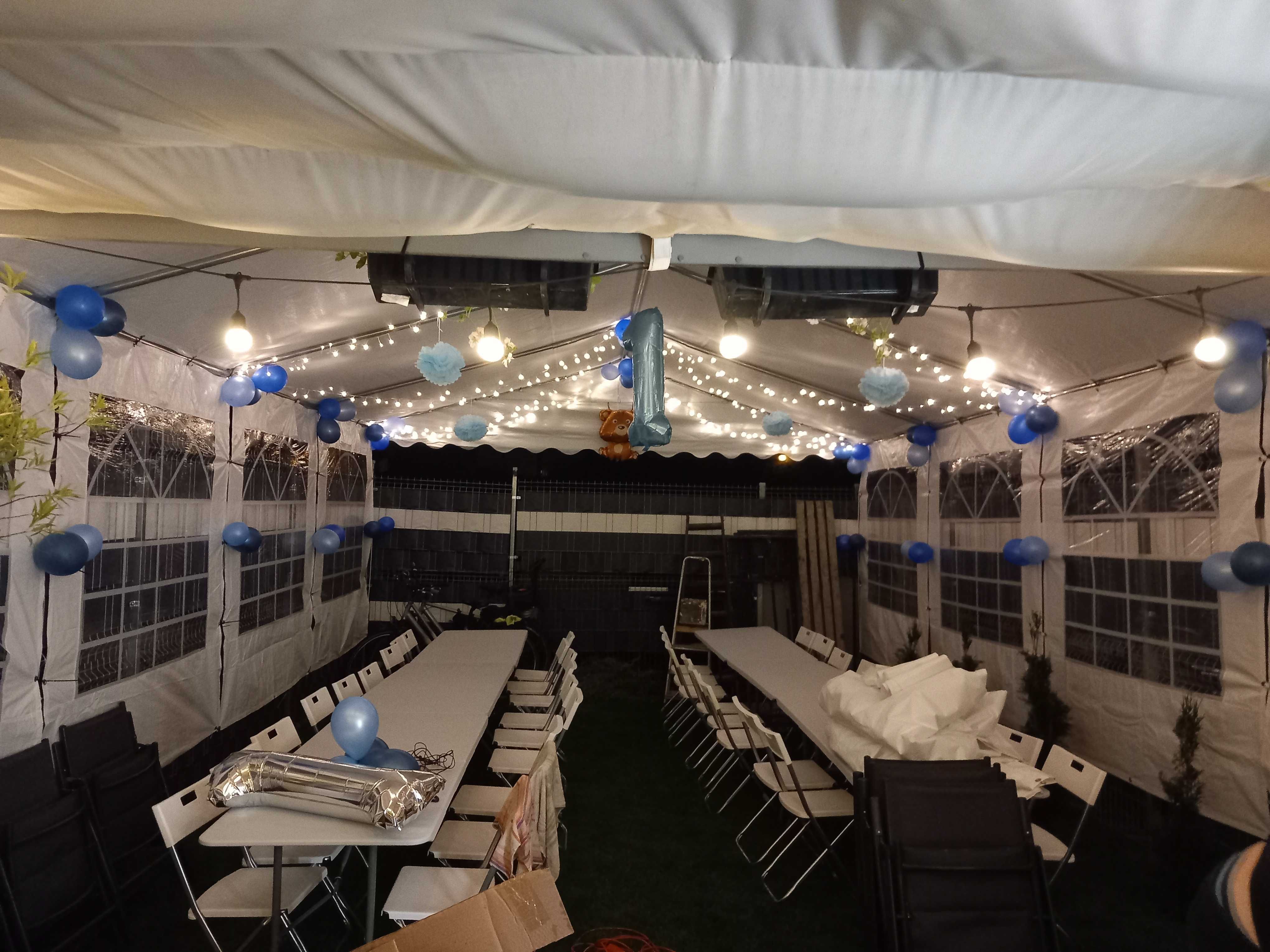 Namiot eventowy, stoły, krzesła wynajem