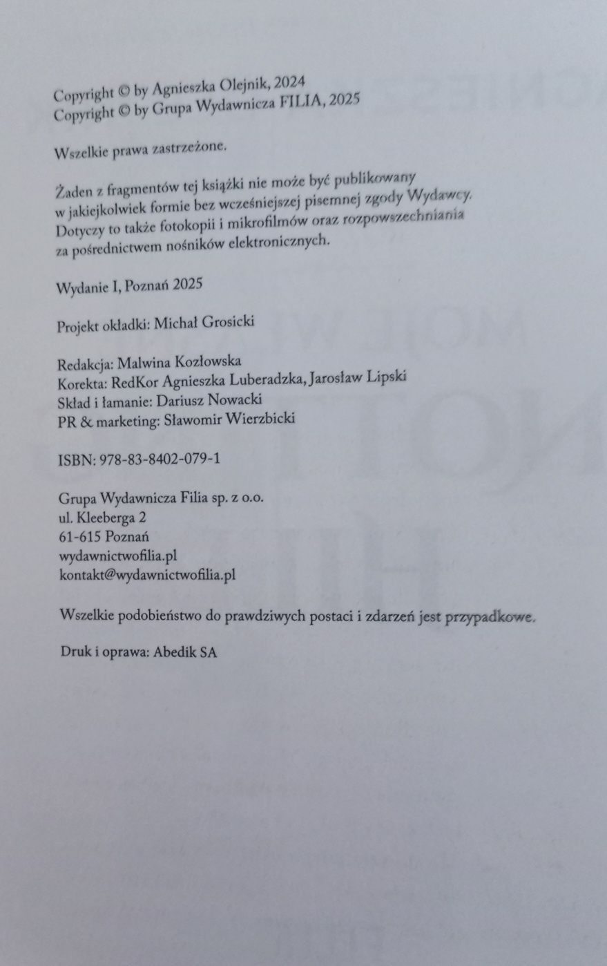 Moje własne Notting Hill Agnieszka Olejnik