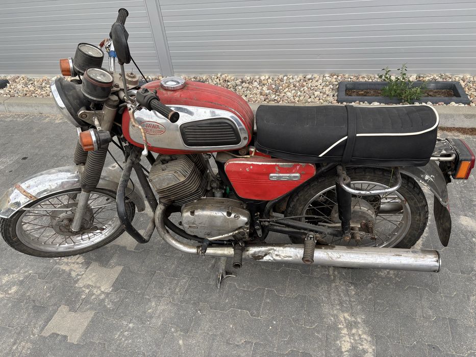Jawa 350 zarejestrowana