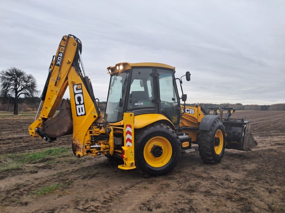 Koparko ładowarka jcb 4cx umowa brutto super stan transport