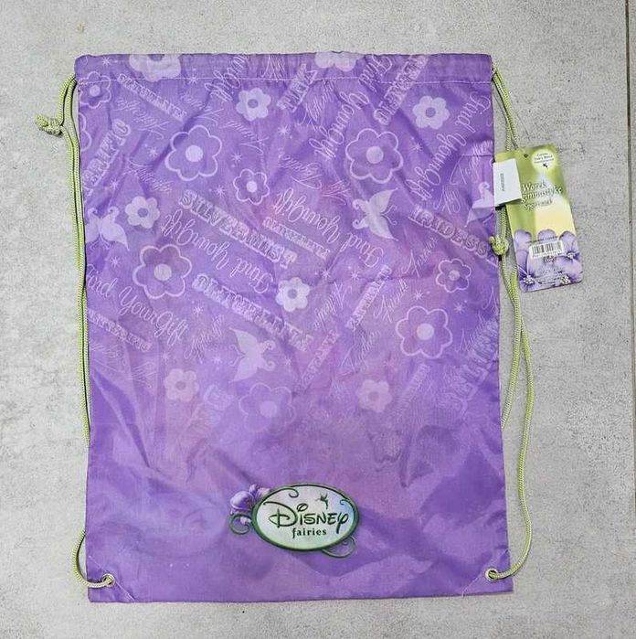 Worek na buty strój na wf Disney dzwoneczek