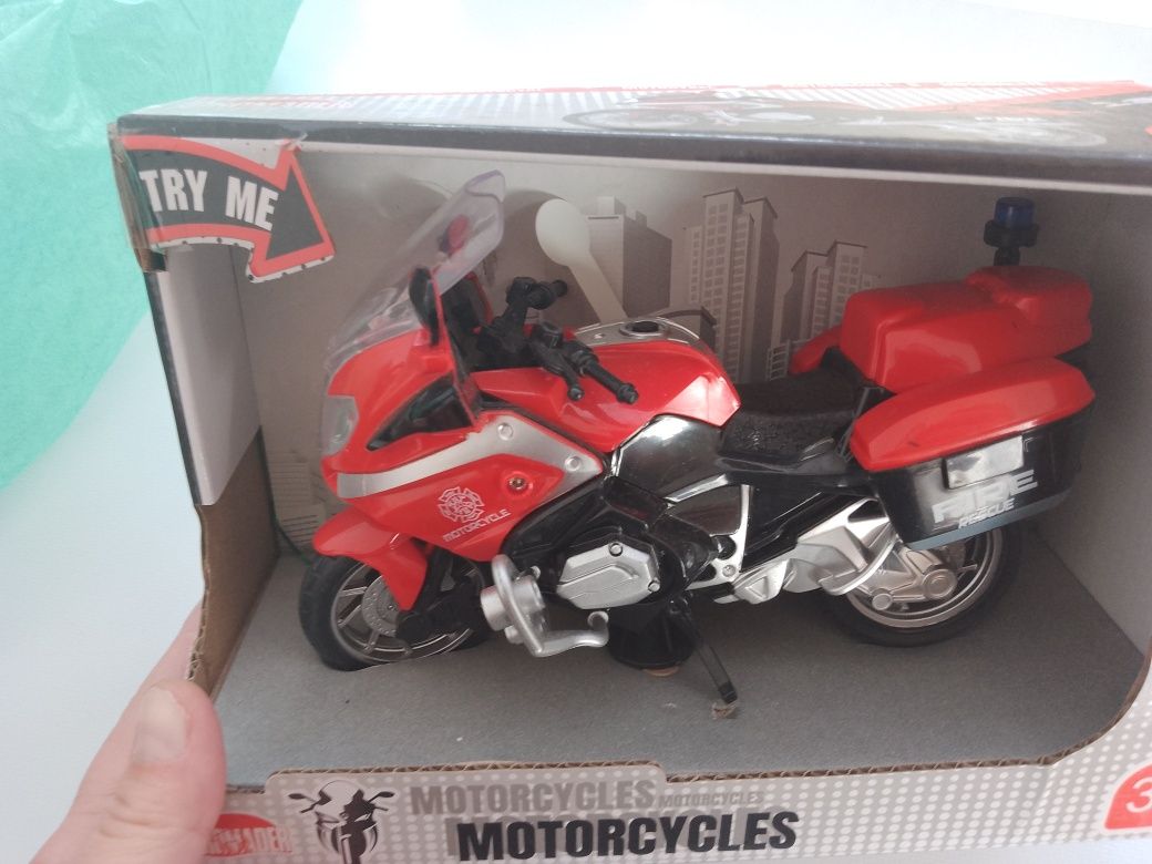 Motorek metalowy
