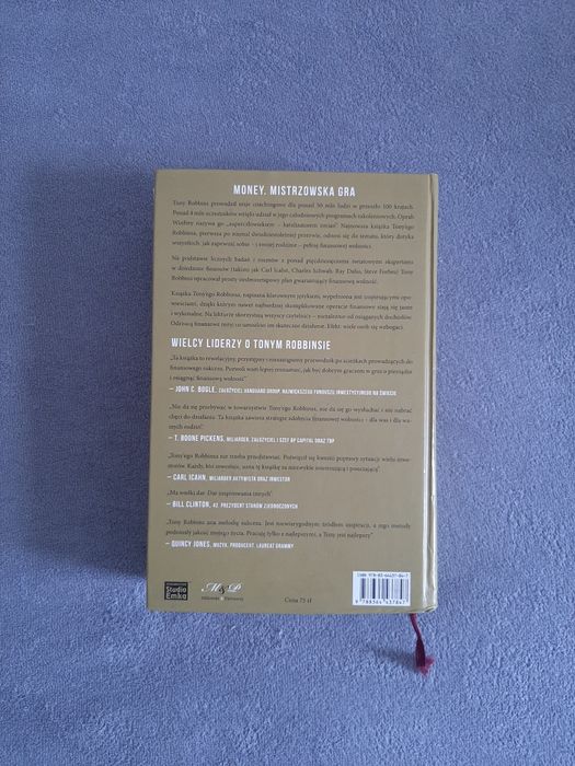 Money Mistrzowska Gra Tony Robbins