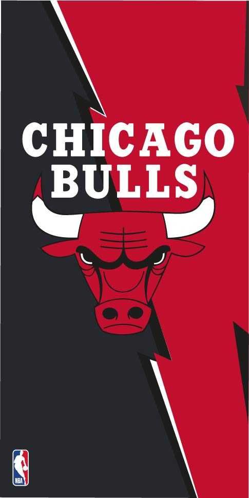 Ręcznik bawełniany licencyjny 70x140 Chicago Bulls