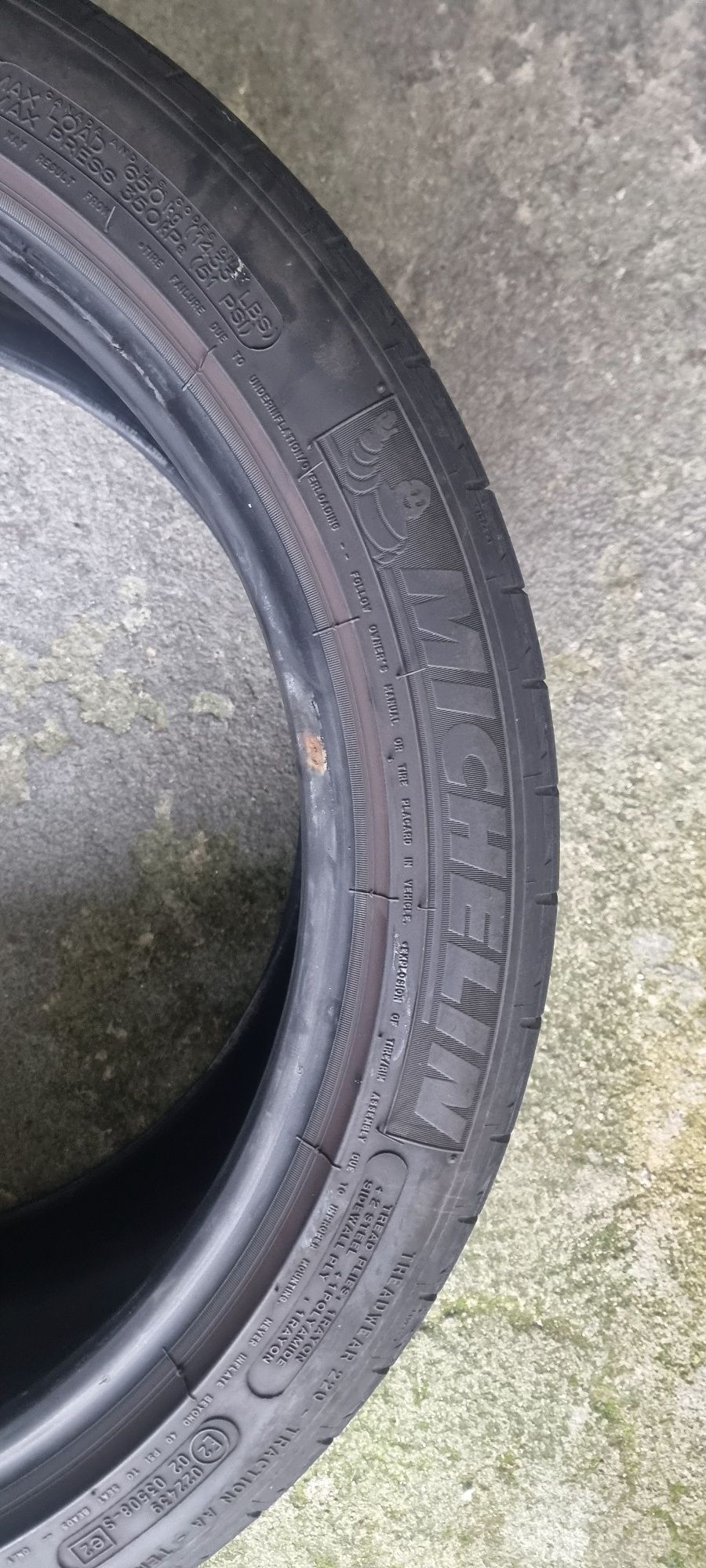 Pneus R18 Michelin