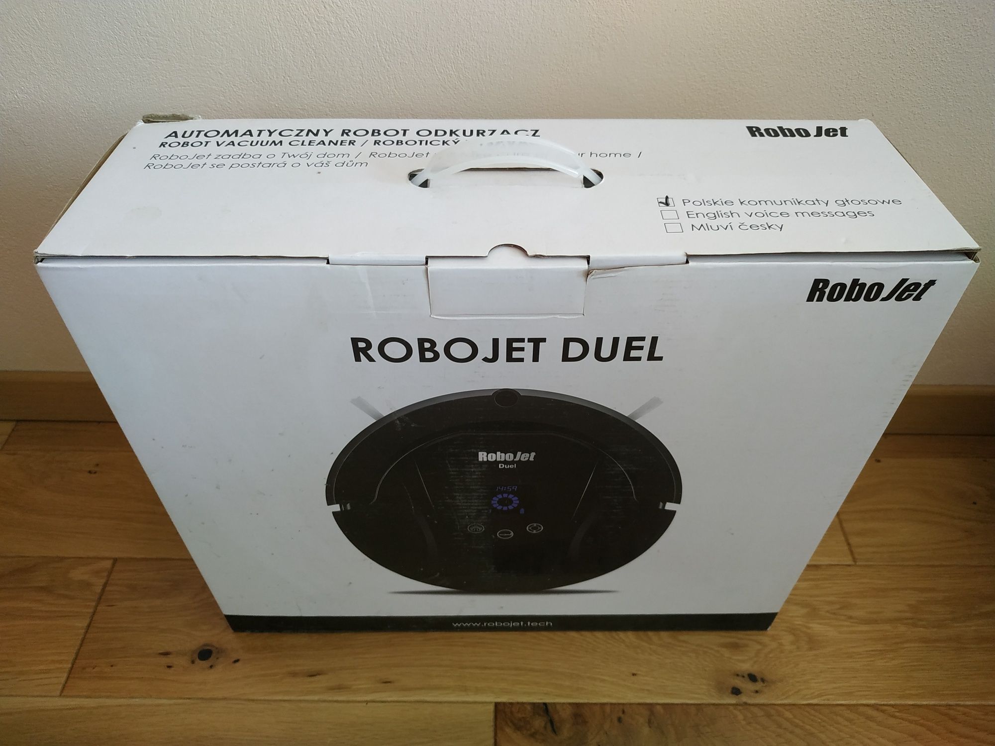 Robot sprzątający Robojet Duel