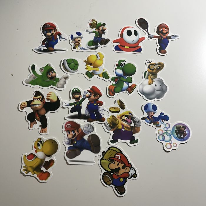 Stickers Autocolantes Nintendo Super Mario