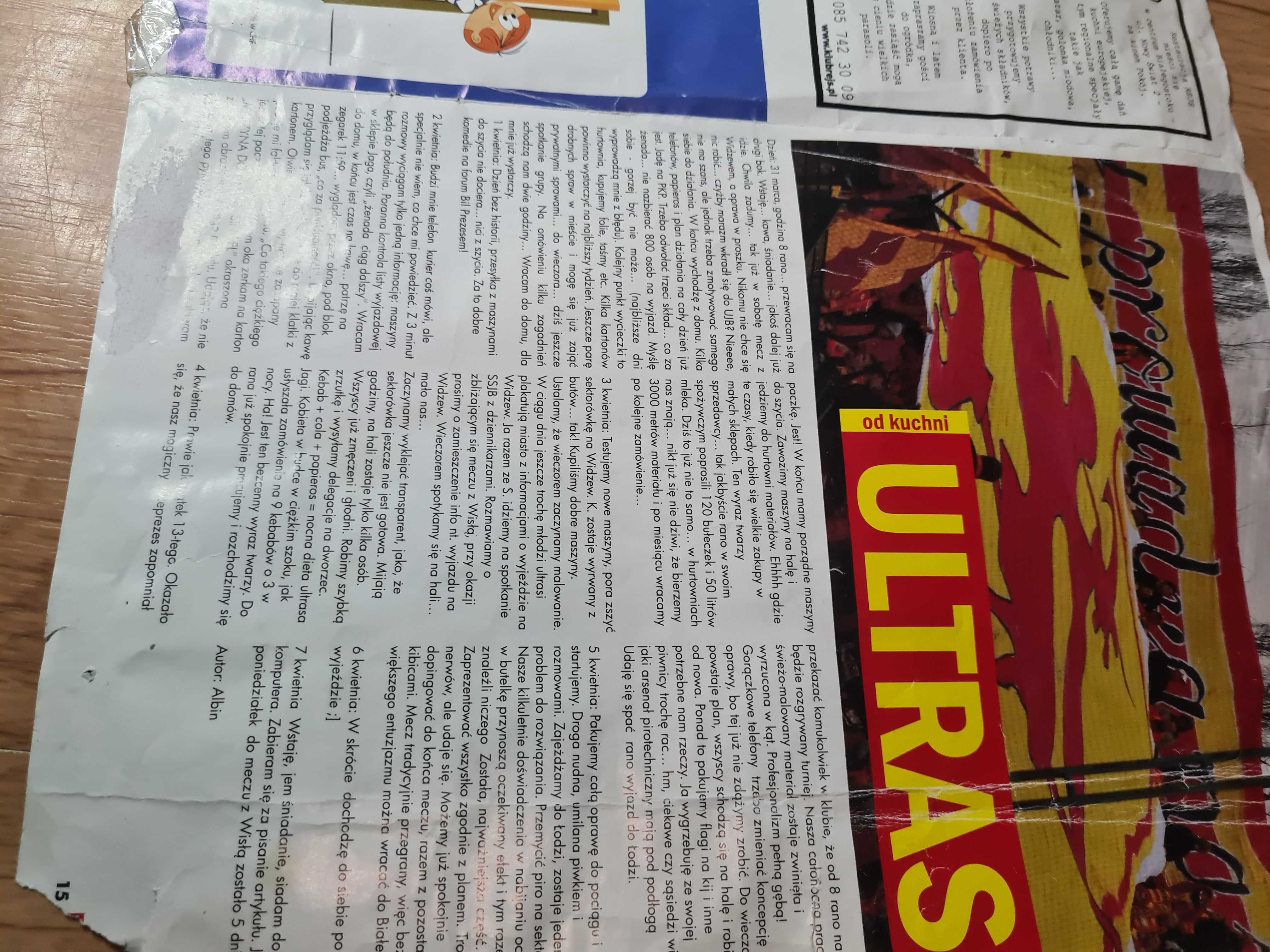 Jagiellonia gazety retro unikat